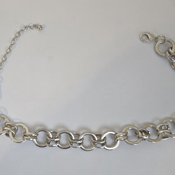 SILVER TONE NECKLACE MOBIUS, Gift Boxed #4 - Picture 8 of 12